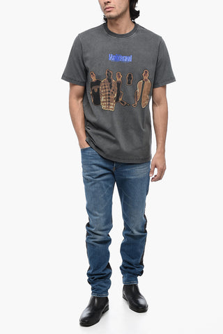 Crewneck T-JUST-E29 T-Shirt with Print