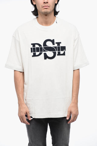 Loose-fit T-WASHROT T-shirt with Logo Patch