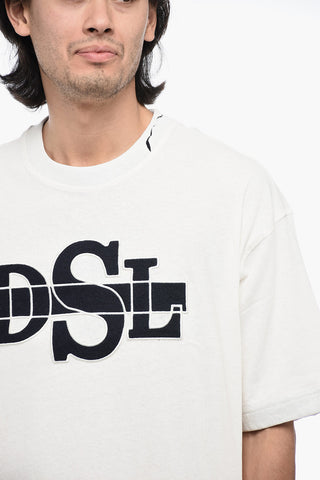 Loose-fit T-WASHROT T-shirt with Logo Patch