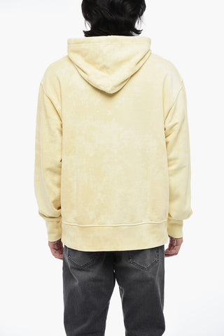 Logoed Hoodie S-MACS Sweatshirt with Acid-Wash