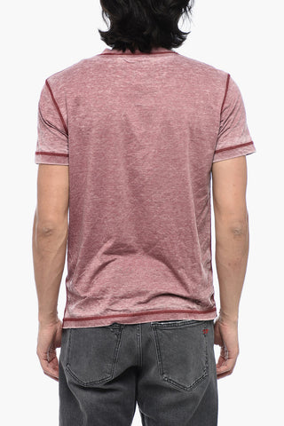 T-DIEGOR-L1 T-Shirt with Logo Lettering Application