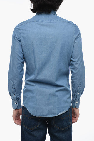 Long Sleeved Chambray Shirt