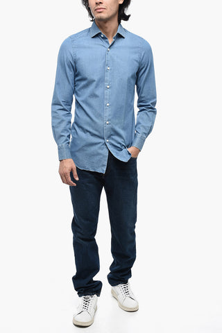 Long Sleeved Chambray Shirt