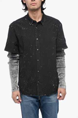 Camicia S-MARL-A Doppio Strato con Loose Fit