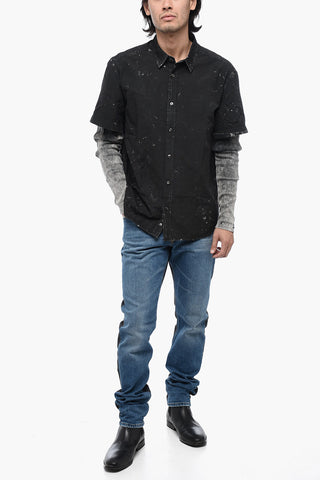 Camicia S-MARL-A Doppio Strato con Loose Fit