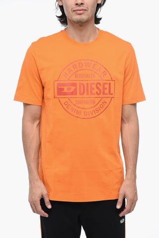 T-JUST-L21 T-Shirt with Contrasting Logo Lettering