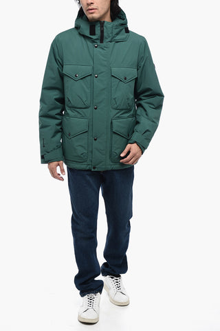Multipocket MARINA Down Jacket with Hidden Placket