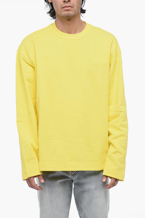 Sweatshirt S-MACSIS-OD aus angerauter Baumwolle
