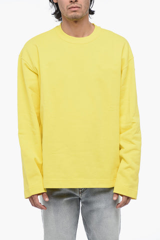 Sweatshirt S-MACSIS-OD aus angerauter Baumwolle