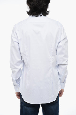 CC COLLECTION Pinstriped Cotton Shirt