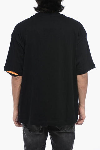 Loose-fit T-WASHROT T-shirt with Logo Patch