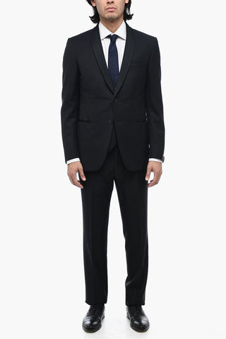 CERIMONIA 3-Piece Jacquard Wool Suit