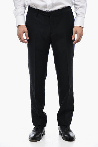 CERIMONIA 3-Piece Jacquard Wool Suit