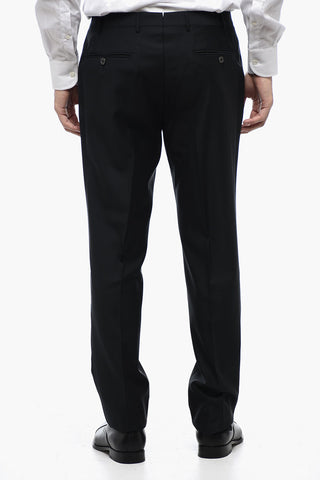CERIMONIA 3-Piece Jacquard Wool Suit
