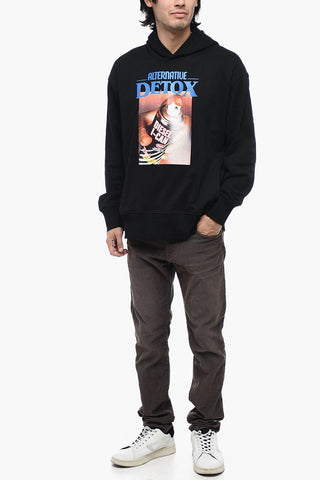 Hoodie S-MACSOUT mit Print