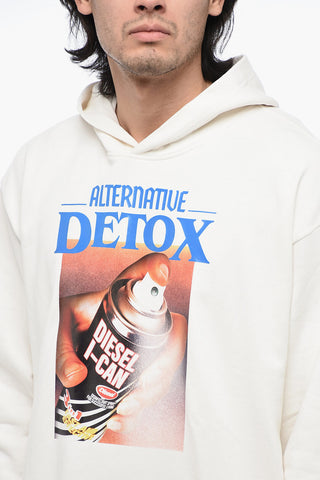 Hoodie S-MACSOUT mit Print