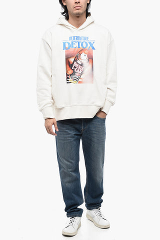 Hoodie S-MACSOUT mit Print