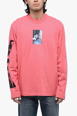 T--Shirt Printed T-CRANE-LS-L2 With Oversize Fit