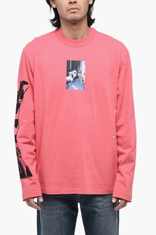 T--Shirt Printed T-CRANE-LS-L2 With Oversize Fit