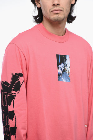 T--Shirt Printed T-CRANE-LS-L2 With Oversize Fit