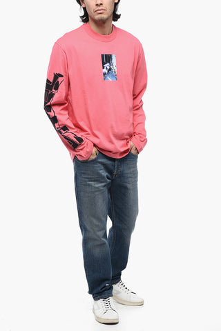 T--Shirt Printed T-CRANE-LS-L2 With Oversize Fit