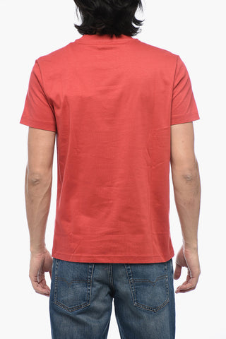 Crewneck T-DIEGOR-K52 T-Shirt with Printed Logo