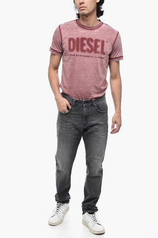 Jeans D-STRUKT con Effetto Distressed 17cm