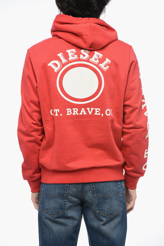 S-GINN-HOOD-K21 Hoodie Sweatshirt with Logo Print