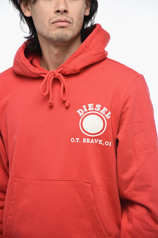 S-GINN-HOOD-K21 Hoodie Sweatshirt with Logo Print