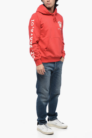 S-GINN-HOOD-K21 Hoodie Sweatshirt with Logo Print