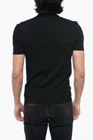 T-shirt Girocollo Slim Fit a Tinta Unita