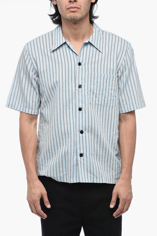 Striped Popeline Cotton Shirt