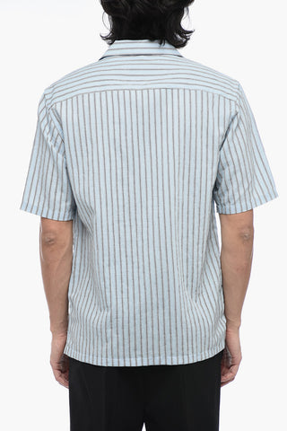 Striped Popeline Cotton Shirt
