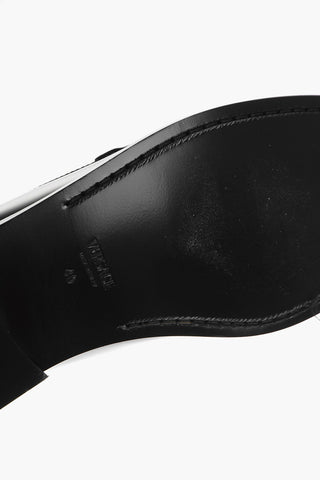 Leather Loafers with Logo Morset