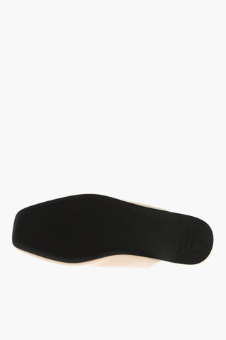 Metal Logo COSY BB Leather Mules