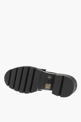 Patent Leather MAVERICK Loafers with Strap