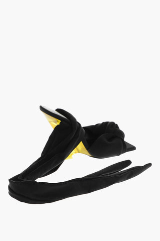 Lace-up DUSE Sandals with Plexiglass Heel 11cm