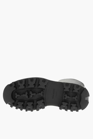 Textured Leather KLEM Booties with Carrion Sole