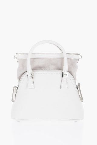 MM11 Grained Leather 5AC CLASSIQUE Mini Bag with Visible Edge