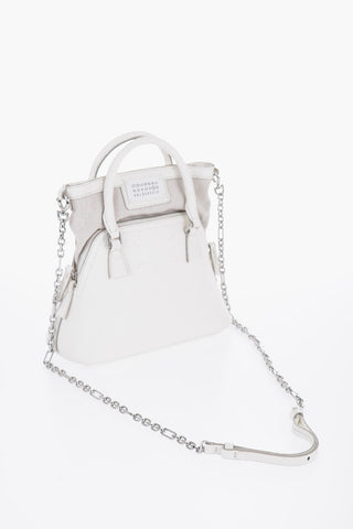 MM11 Grained Leather 5AC CLASSIQUE Mini Bag with Visible Edge