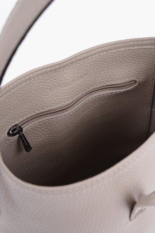 Grained Leather ROSEAU ESSENTIAL Bag with Removable Shoulder Strap