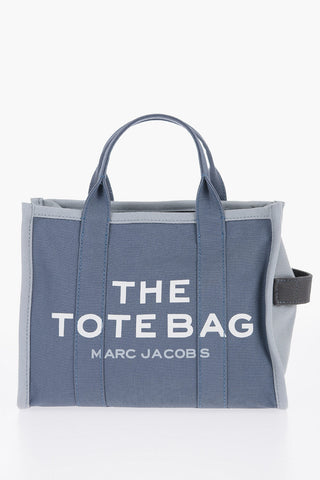 Canvas Two-Toned Tote Bag with Shoulder Strap
