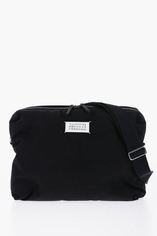 Quilted Canvas Bag with Logoed Label