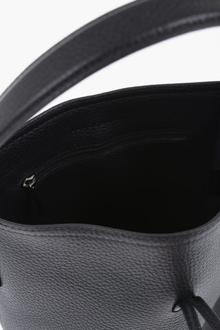 Grained Leather ROSEAU ESSENTIAL Bag with Removable Shoulder Strap