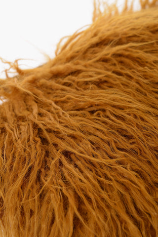 Faux fur Bag with Zipped Closure