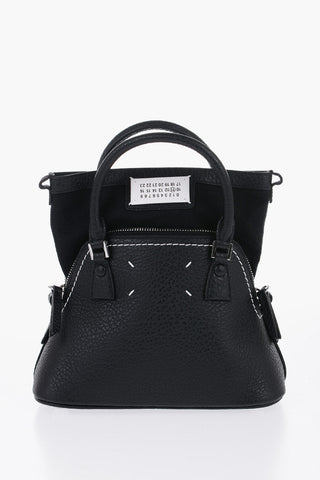 MM11 Grained Leather 5AC CLASSIQUE Mini Bag with Visible Edge