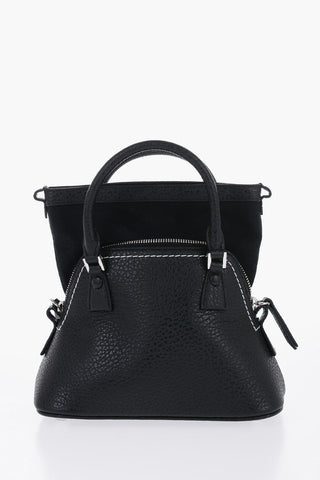 MM11 Grained Leather 5AC CLASSIQUE Mini Bag with Visible Edge
