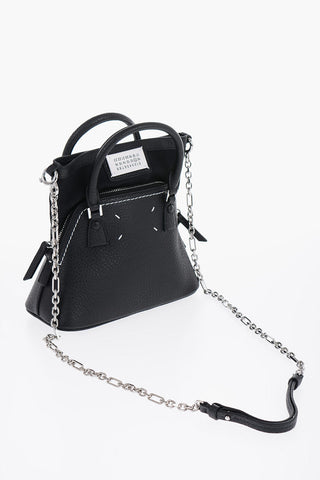 MM11 Grained Leather 5AC CLASSIQUE Mini Bag with Visible Edge