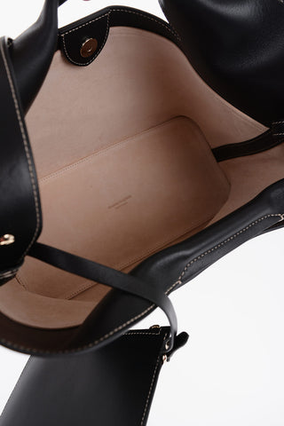 THE BOW Tote Bag with Clutch and Shoulder Strap