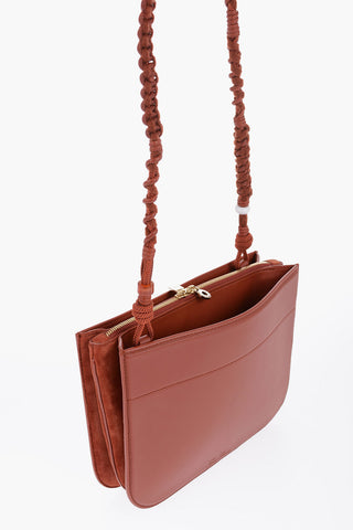 Suede-blended MY WAY Crossbody Bag